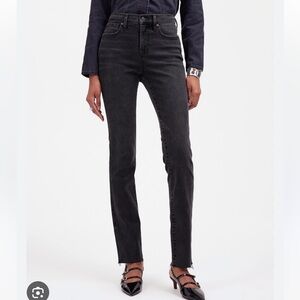 Madewell - tall mid rise stovepipe jeans in armand wash raw - 29 Tall